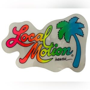 VTG LOCAL MOTION Hawaii Rainbow Surf Sticker